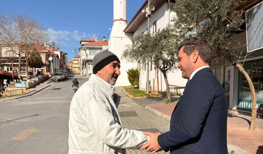 Başkan Tatık esnaf ziyaretlerini sürdürüyor