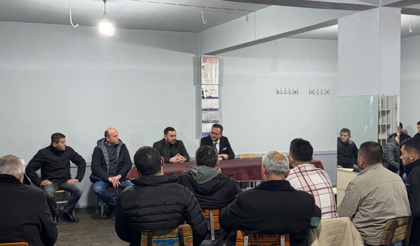 Başkan Dere mahalle ziyaretlerini sürdürüyor