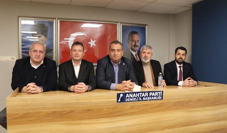 Anahtar Parti Heyetinden Denizli’ye çıkartma