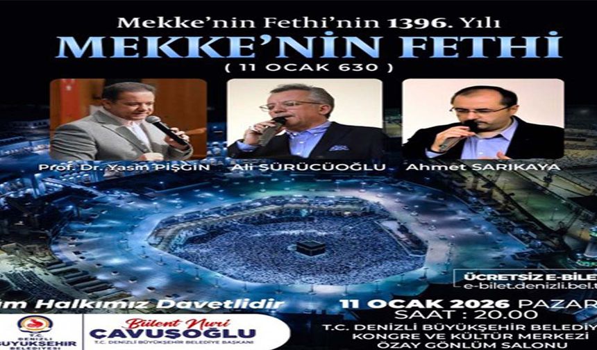 Büyükşehir’den Mekke’nin Fethi için özel program