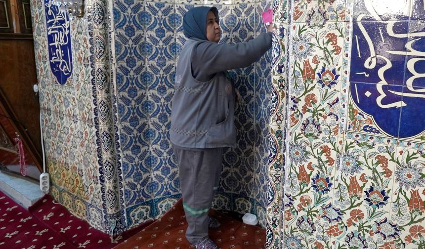 Pamukkale'de İbadethaneler Ramazan Ayına  ''Tertemiz  Giriyor''