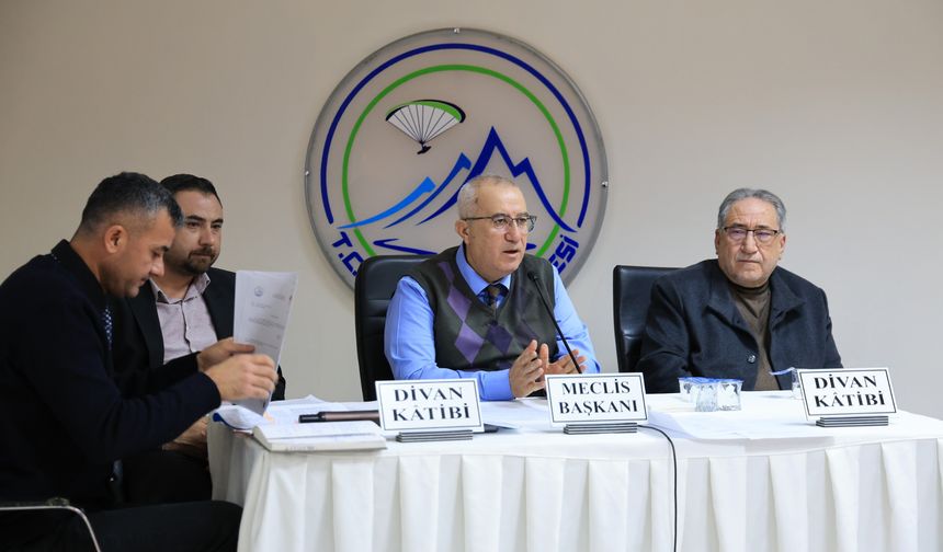 Çameli Belediye Meclisi Şubat ayı ilk oturumunu gerçekleştirdi