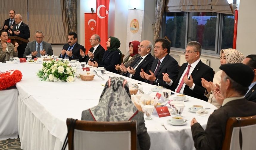 Denizli'de şehit aileleri ve gaziler onuruna program düzenlendi