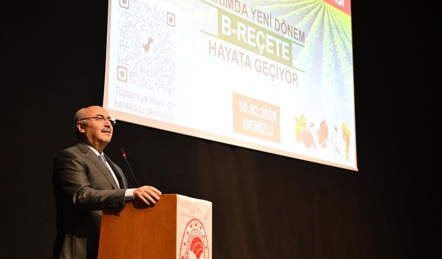 Denizli’de "B-Reçete Sistemi" tanıtıldı