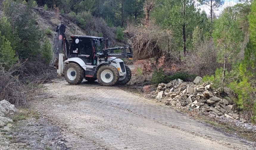 Çameli Belediyesi yoğun yağışın ardından 7/24 teyakkuzda