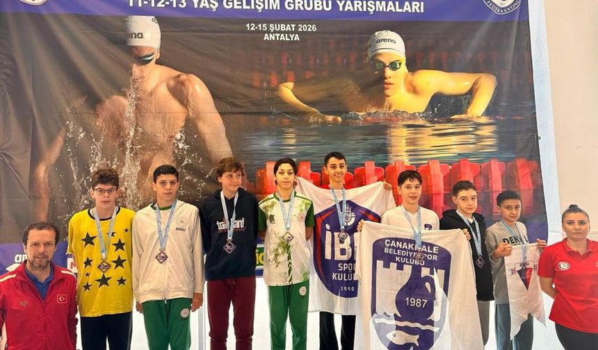 Denizli'li yüzücü Türkiye şampiyonu oldu