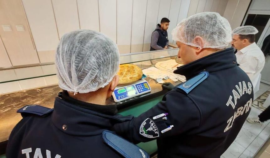Tavas Belediyesinden Ramazan’da fırınlara sıkı denetim
