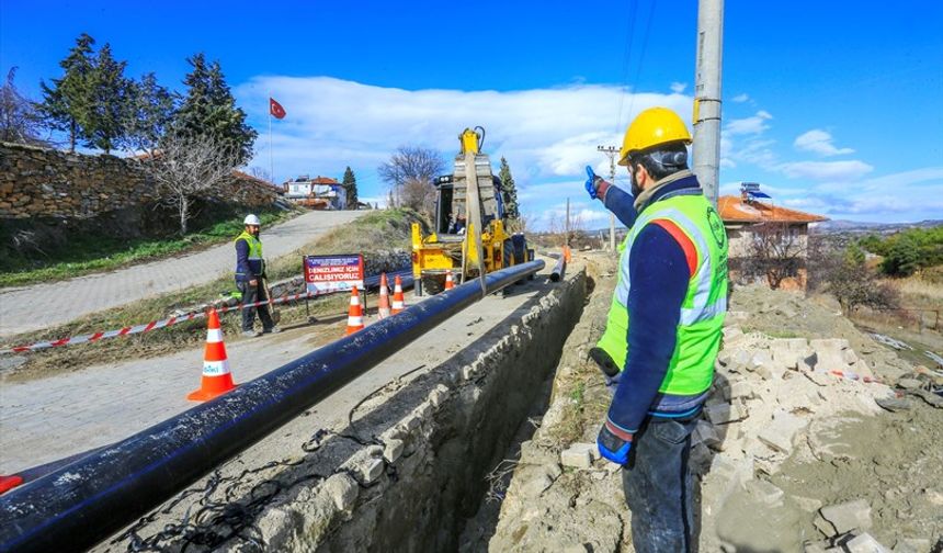 Büyükşehir’den Çal’ın altyapısına 10 milyon TL’lik yatırım