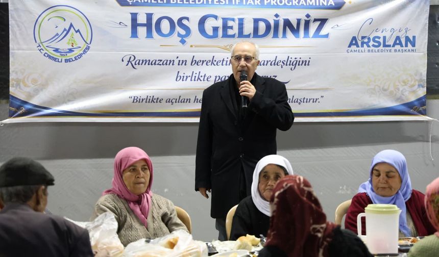 Çameli Emecik Mahallesinde  İftar Buluşması