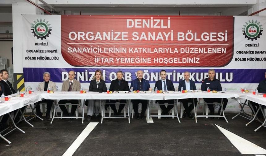 Denizli OSB, Ramazan ayında 80 bin kişiyi aynı sofrada buluşturuyor