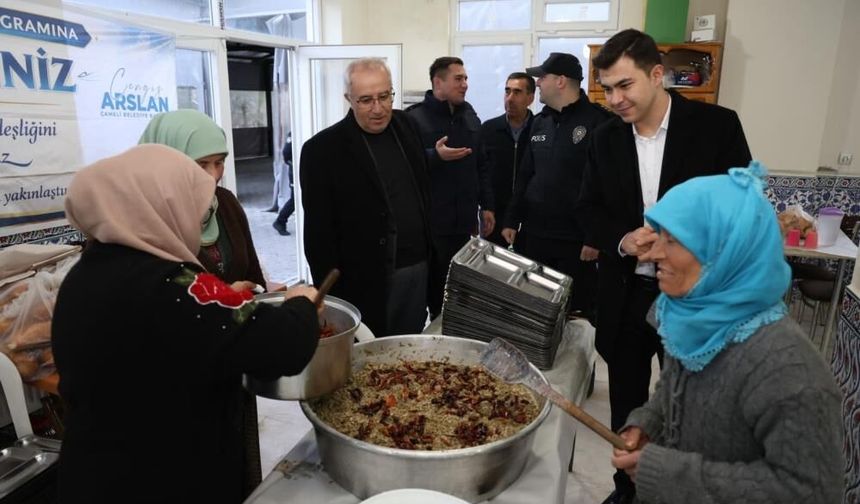 Çameli'nin Sarıkavak Mahallesi’nde Ramazan bereketi