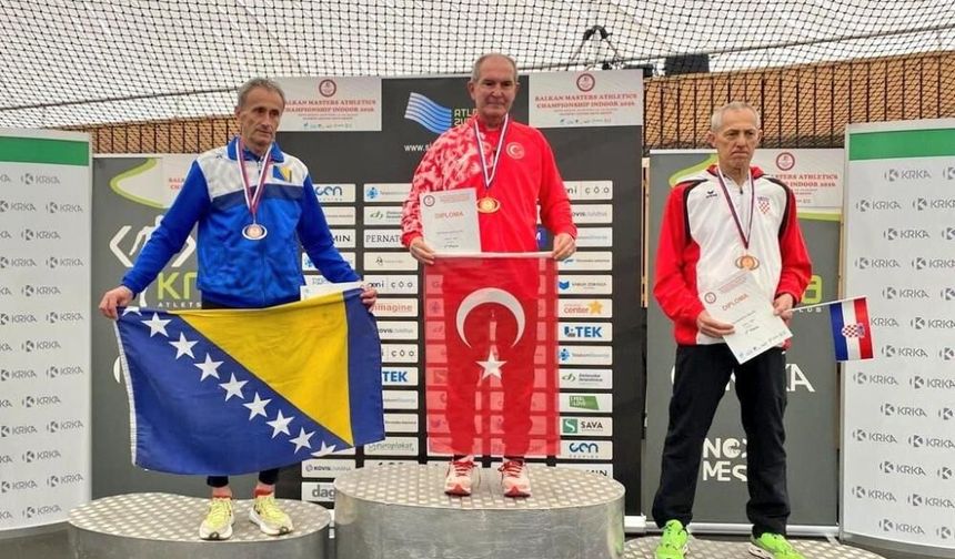Denizli'li  Sporcu Balkan Şampiyonası'nda 3  Altın Madalya  kazandı