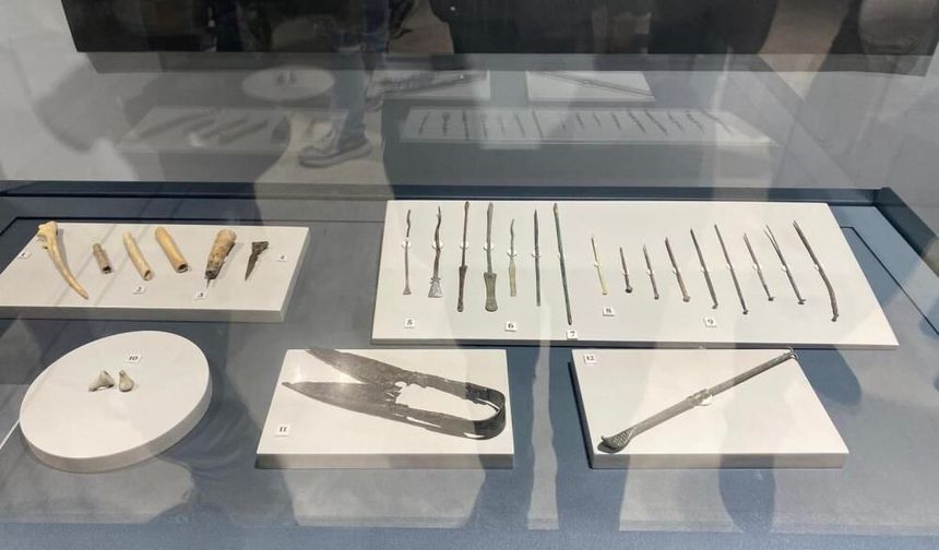 Denizli’de Antik Tıp Aletleri Sergisi yoğun ilgi gördü