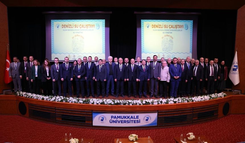 PAÜ Ev Sahipliğinde Düzenlenen Denizli Su Çalıştayı Açılış Programı ile Başladı