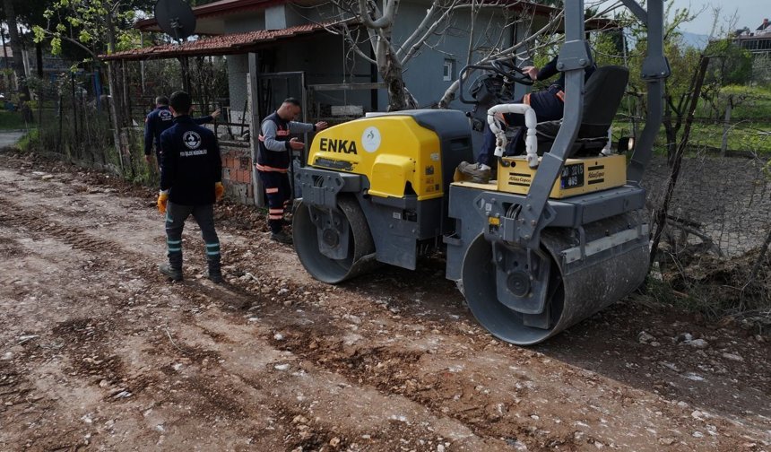 Pamukkale  Belediyesi'nden  Korucuk'a Asfalt Hamlesi