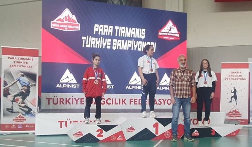 Para Tırmanış Türkiye Şampiyonasında Denizli’yi gururlandıran başarı