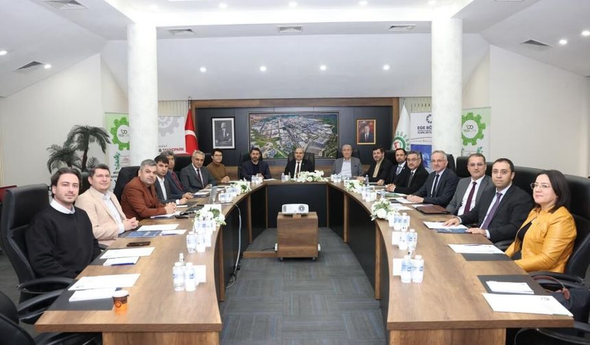 Denizli OSB, EGETGBİP Koordinasyon Kurulu Toplantısına ev sahipliği yaptı