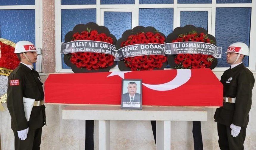 Denizli'li Kıbrıs gazisi son yolculuğuna uğurlandı