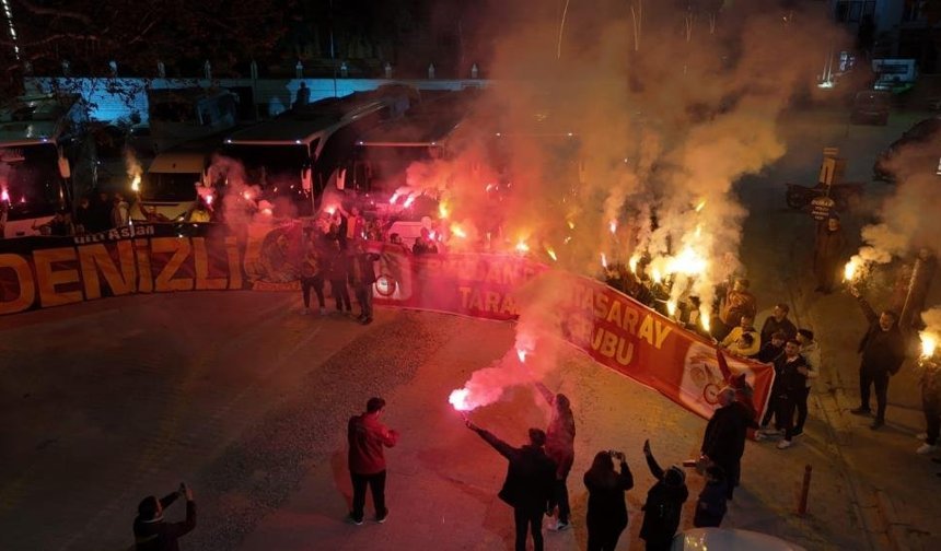 Buldan'lı Galatasaray'lılar RAMS Park’a Çıkarma Yaptı