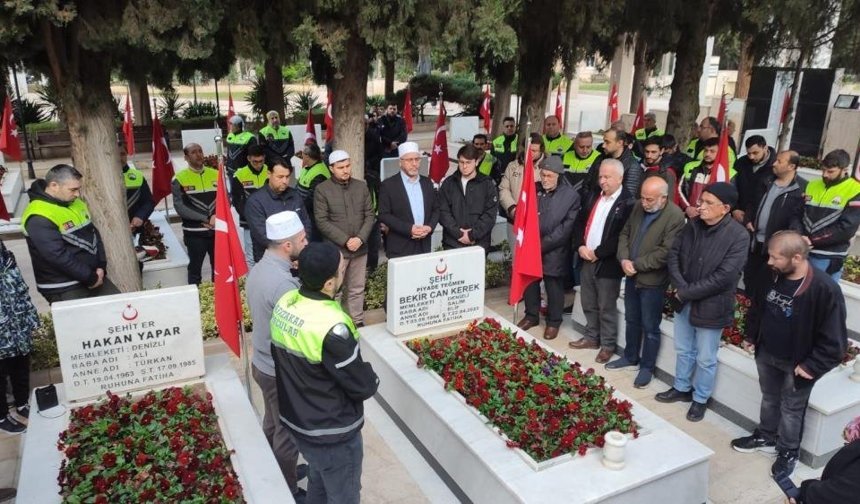 Denizli’de Şehit Teğmen Bekir Can Kerek için anma programı düzenlendi