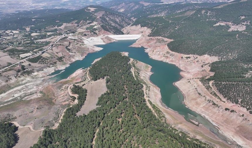 Akbaş Barajında doluluk oranı yüzde 82'ye ulaşarak son 9 yılın en yüksek seviyesine çıktı