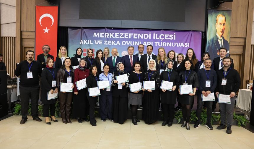 Merkezefendi’de  Zeka Oyunları Heyecanı