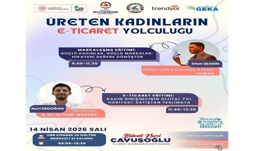 Denizli’nin üreten kadınları dijital dünyada markalaşıyor