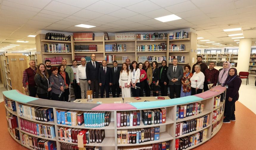 PAÜ’de 62. Kütüphane Haftası “Bir Damla Bilgi, Bir Damla Gelecek” Teması ile Kutlandı