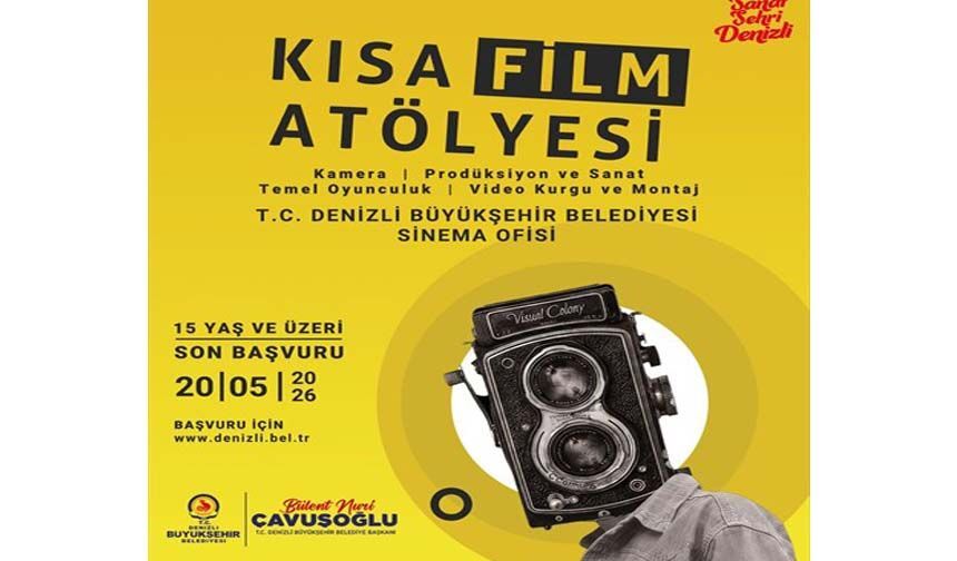 Denizli Büyükşehir’den Sinemaseverlere Davet