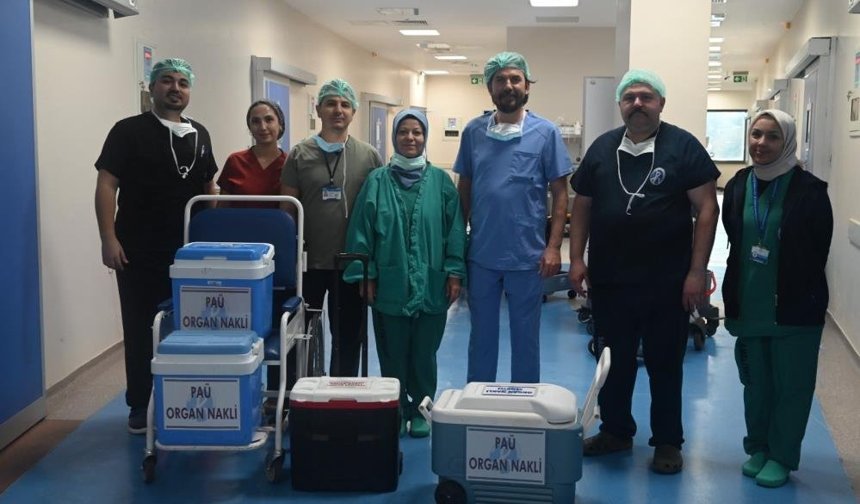 PAÜ Hastanelerinde 2 günde 2 organ bağışı: 7 kişiye hayat verildi