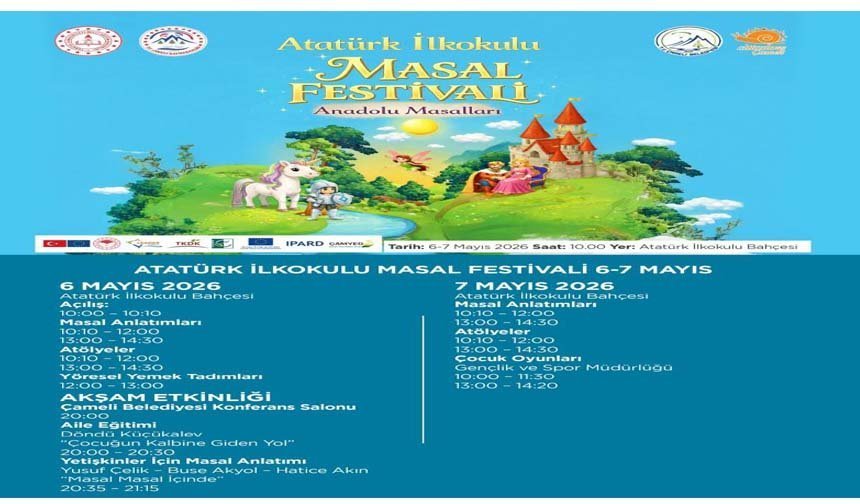 Çameli’nde Masal Festivali başlıyor
