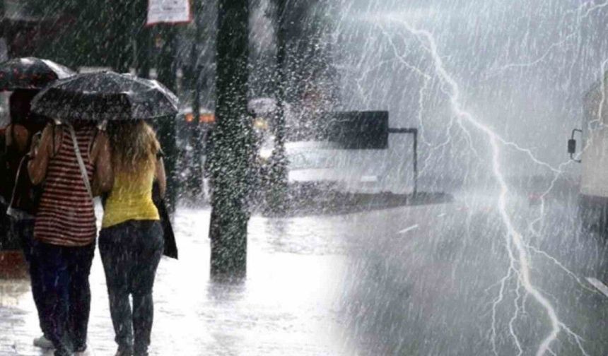 Denizli İçin Meteoroloji'den Sarı kodlu Uyarı Verdi
