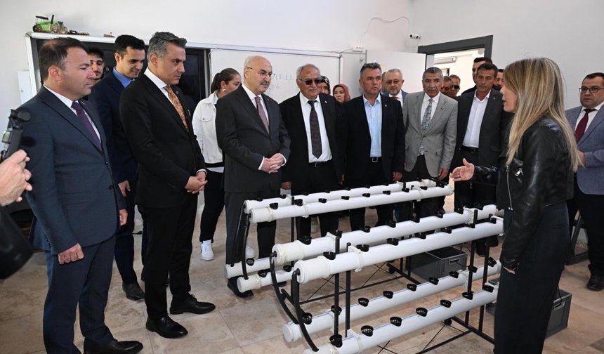 Vali Köşger'den Baklan Tarım Lisesine Sera Müjdesi