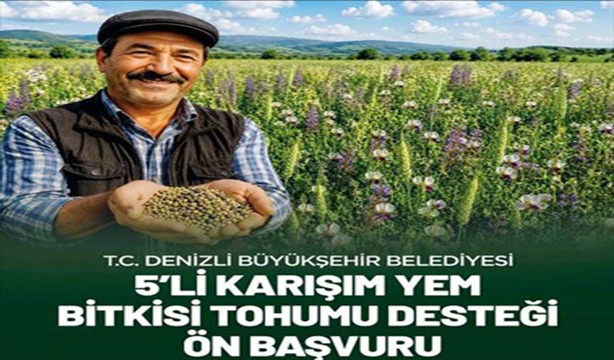 Denizli Büyükşehir’den Yem Maliyetlerine Karşı Güçlü Hamle