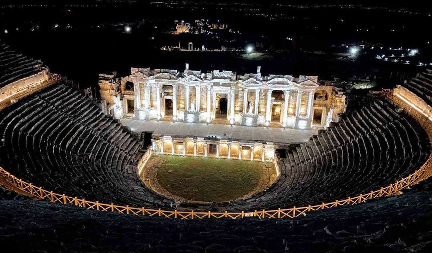 Pamukkale'de  Ören Yeri Ziyaret  Saatleri Degişti