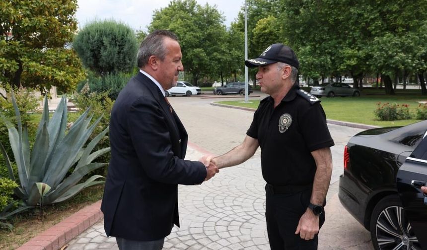 Denizli İl Emniyet Müdürü Sağdıç’tan Denizli OSB Yönetimine Tebrik ve Ziyaret
