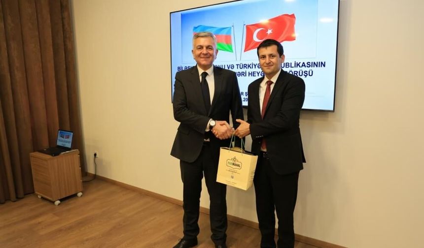 Çameli Heyeti, Kardeş Şehir Protokolü Kapsamında Azerbaycan'da Temaslarda Bulundu