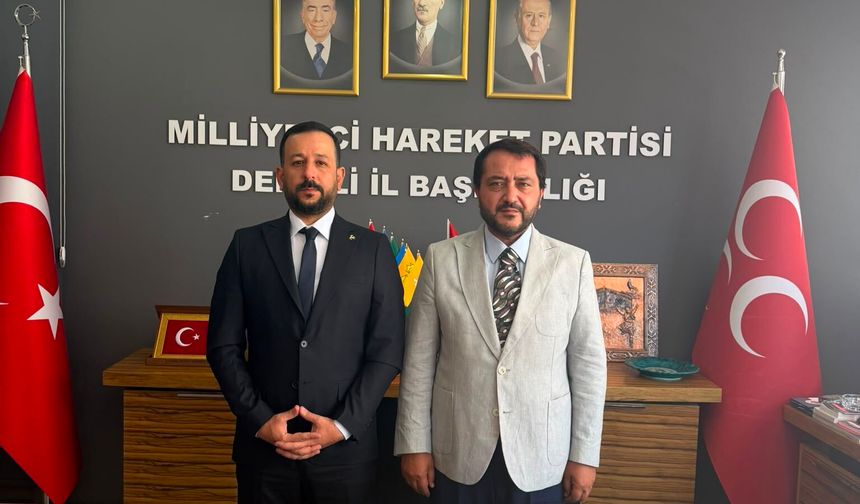 MHP Tavas İlçe Başkanlığı’na Mehmet Sönmez İncihacılar Atandı