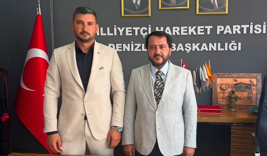 MHP Honaz İlçe Başkanlığı'na Muhammet Ali Ekin Atandı