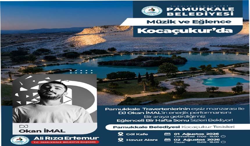 Pamukkale Belediyesi, Hafta Sonunuza  Renk Katacak