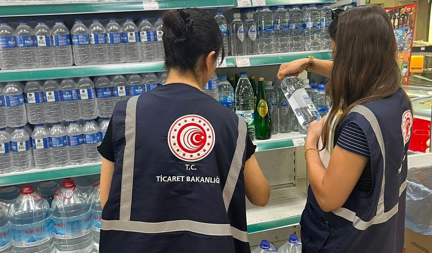 Denizli Ticaret İl Müdürlüğü’nden Ambalajlı Su ve Soda Ürünlerine Yönelik Denetim