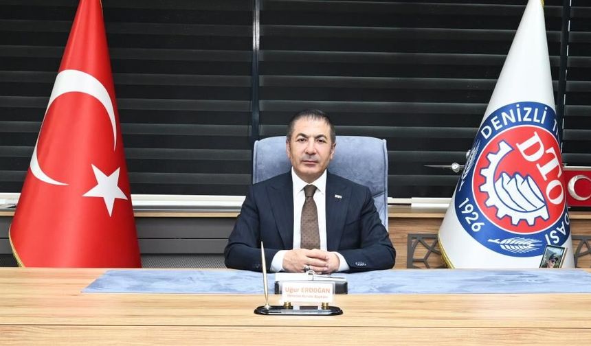DTO Başkanı Erdoğan, İSO İkinci 500 Listesine Girmeyi Başaran Denizli'li Firmaları Tebrik Etti