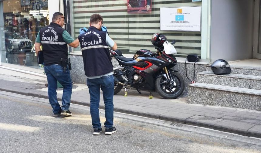Denizli'de Acemi Kundakçı Motosikleti Yakamadı