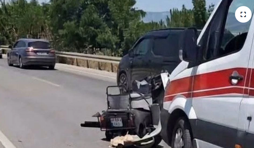 Acıpayam'da  Kaza 1 Kişi Öldü