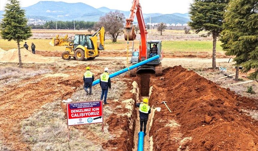 Acıpayam’da Asbestli Borular Tarihe Karışıyor