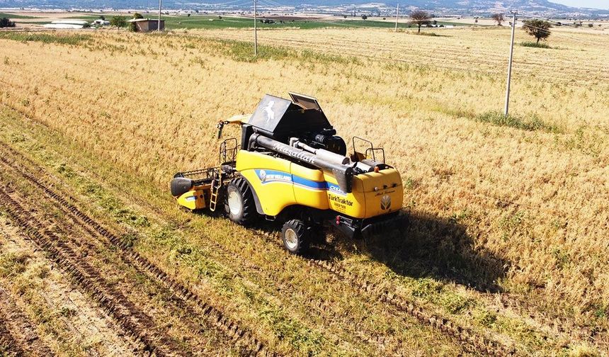 Başkan Tefenlili, BORSA-20’nin Hasadını Yerinde Takip Etti