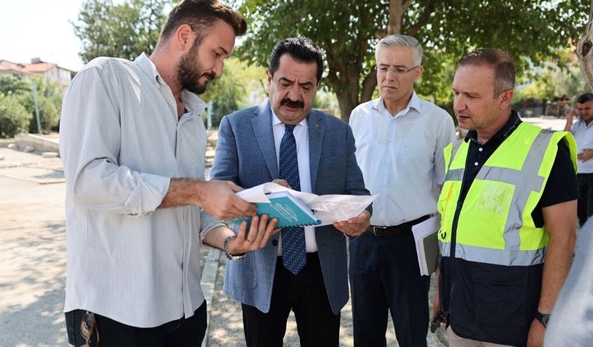 Pamukkale'de Proje Maratonu Başkan Ertemur Sahada Dur-Durak Bilmiyor