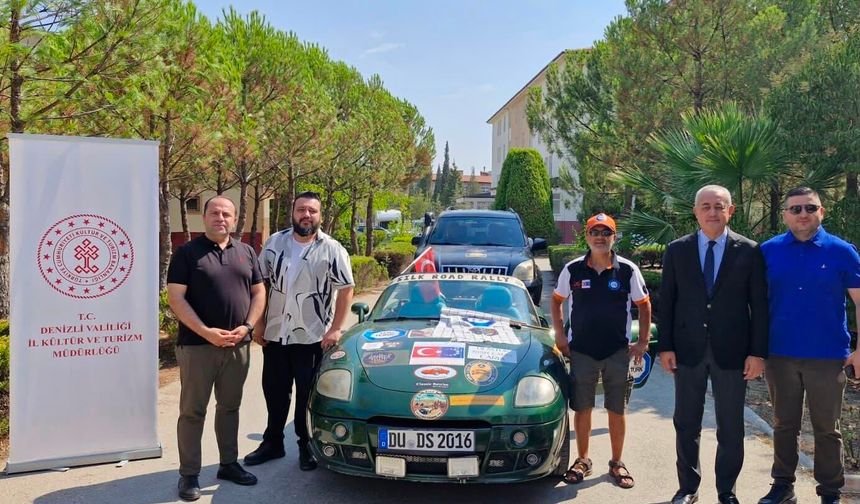 Anadolu Dostluk Rallisi Denizli'den Geçti