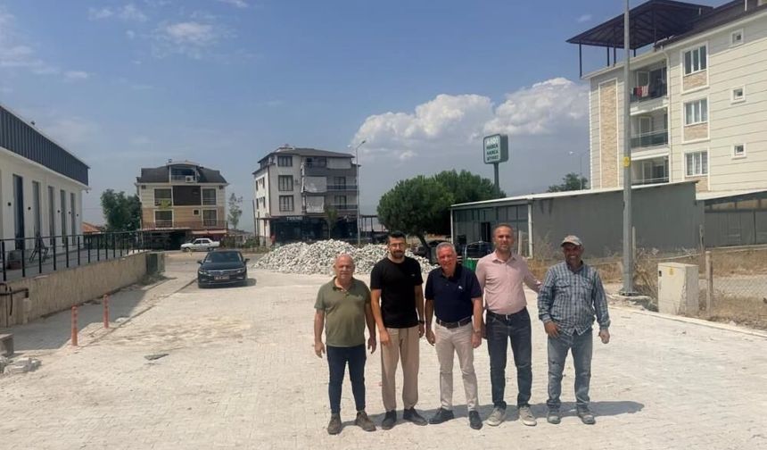 Honaz’da Üst Yapı Çalışmaları Sürüyor