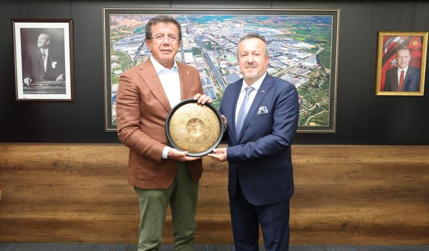 Zeybekci, Denizli OSB Yönetim Kurulunu Ziyaret Etti